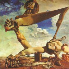 Haga click para ver la imagen ampliada soft construction with boiled beans - premonition of civil war 1936.jpg